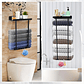 Organizador De Ducha Estante De Baño Para Toallas Ajustable - Miniatura 5