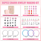 Set Para Hacer Pulseras Cuentas Bisuteria 66 Uds Diy Niñas - Miniatura 2
