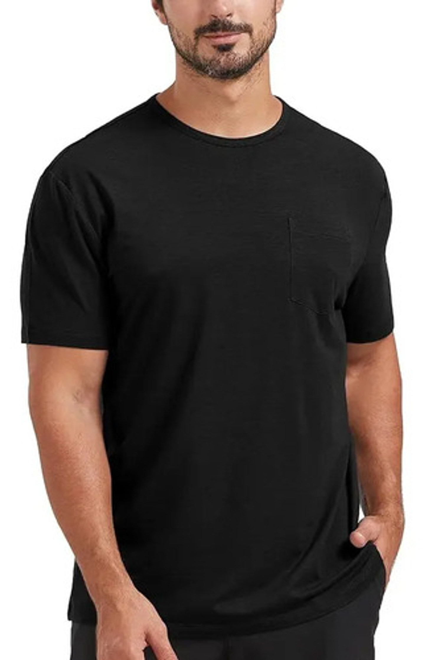 Camiseta Hombre Manga Corta Fibra Bambú 7