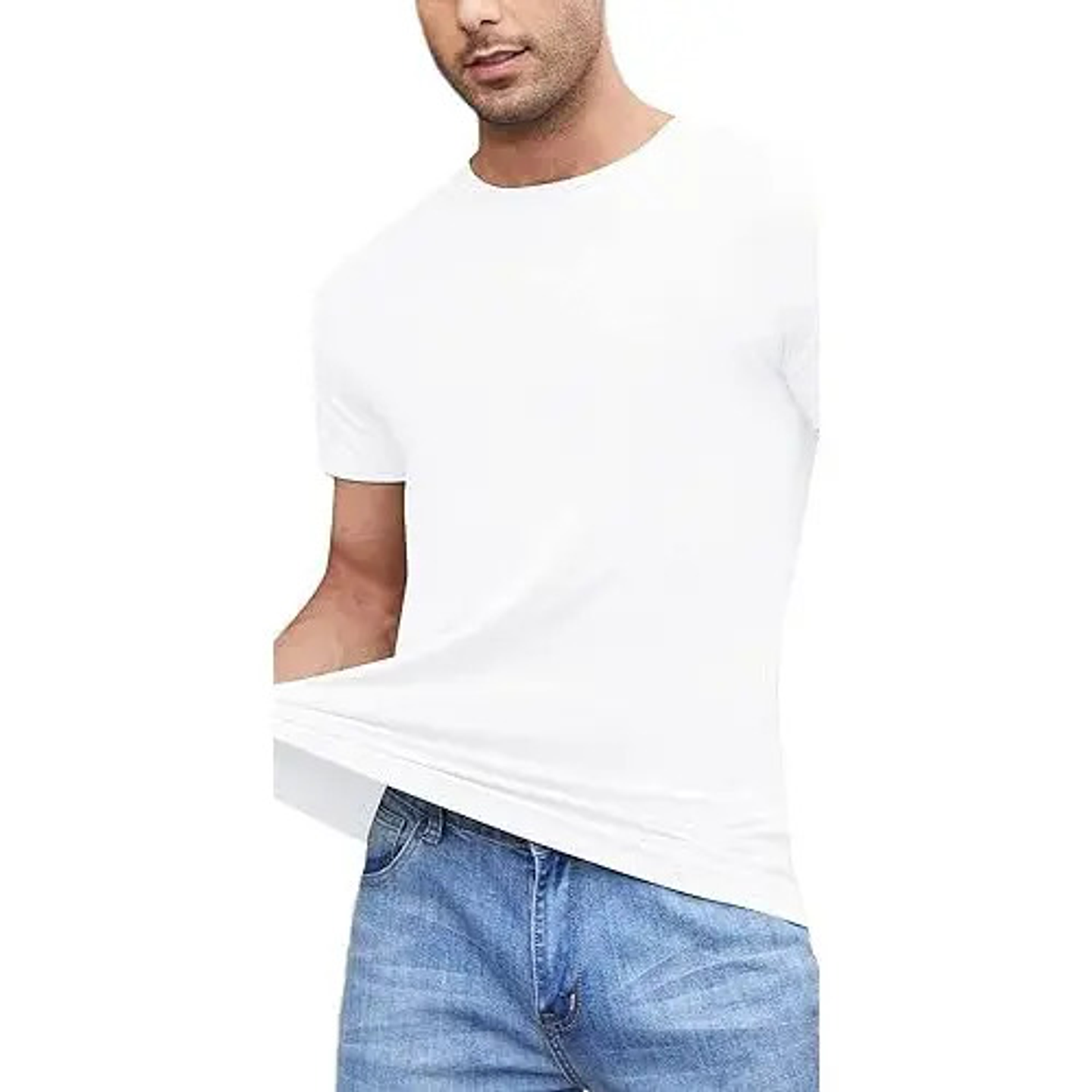 Camiseta Hombre Manga Corta Fibra Bambú 34