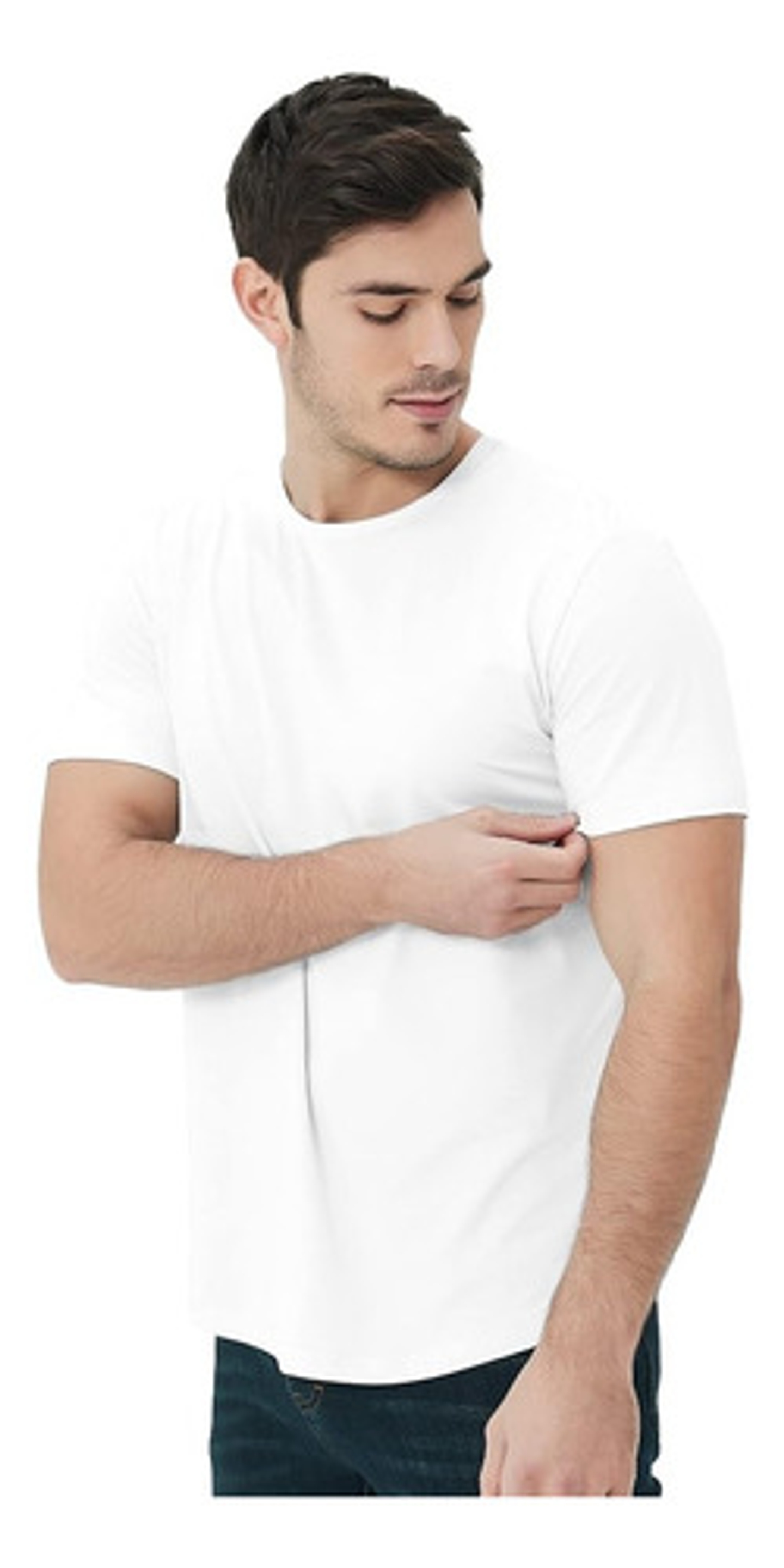 Camiseta Hombre Manga Corta Fibra Bambú 40