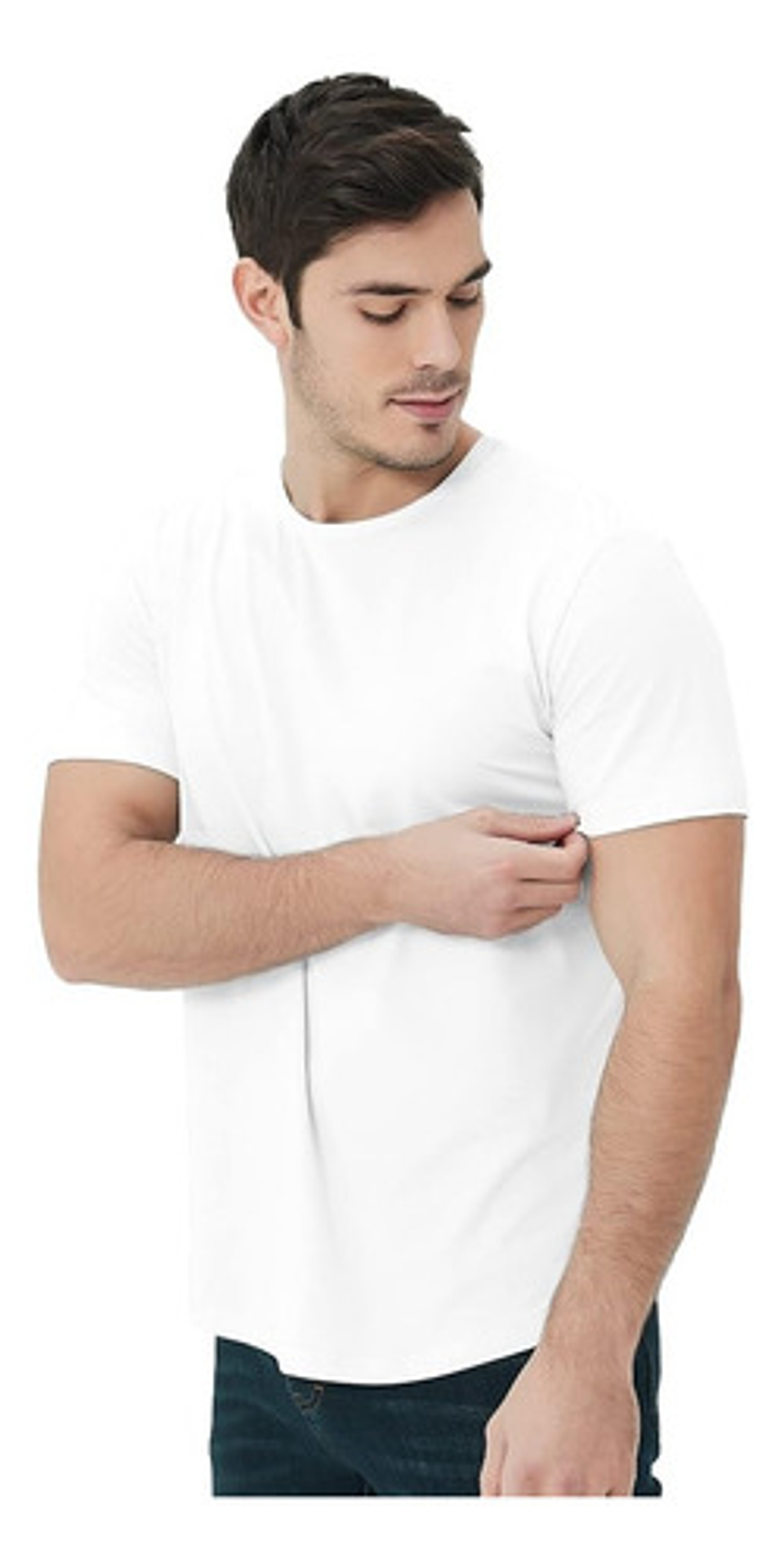 Camiseta Hombre Manga Corta Fibra Bambú 40