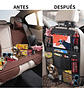 Bolso Organizador Para Asiento De Auto Con Cortina Parasole - Miniatura 5