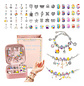 Set Para Hacer Pulseras Cuentas Bisuteria 66 Uds Diy Niñas - Miniatura 8