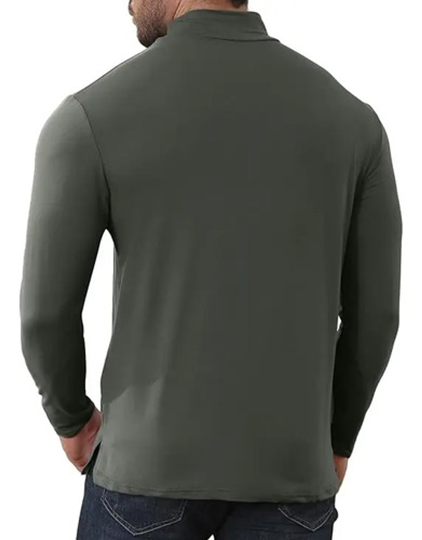 Pack3 Camiseta Beatle Manga Larga Termica Forro Polar Hombre 15