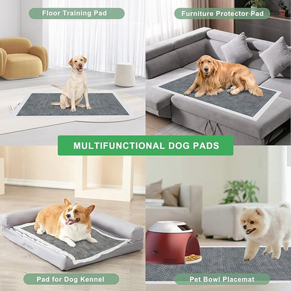 120 Pañales Tipo Sabanillas Mascotas Perros Y Gatos 60x90 Cm Celeste 7