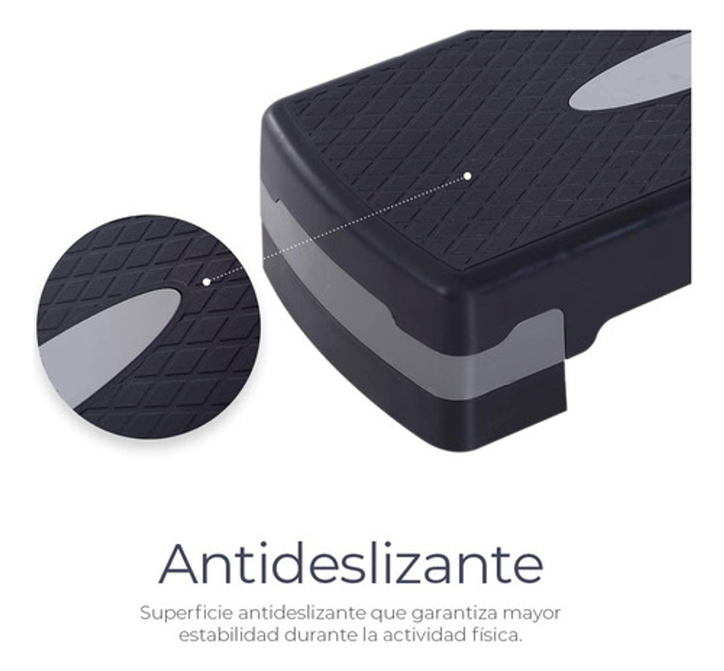 Banco Aerobics, Altura Ajustable Y Antideslizante. Plataforma Fitness Para Ejercicios Cardio Y Flexibilidad. Sistema De Entrenamiento De Gimnasio 6