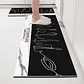 Set 2 Alfombra Cocina Piso Entrada Antideslizant Vario Model - Miniatura 6