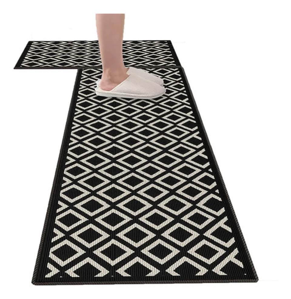 Set 2 Alfombra Cocina Piso Entrada Antideslizant Vario Model 13