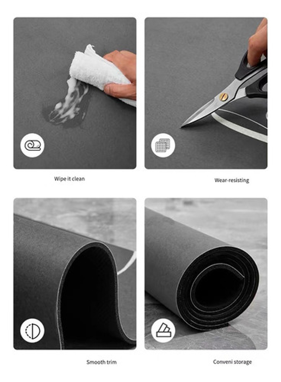 Set 2 Alfombra Cocina Piso Entrada Antideslizant Vario Model 31