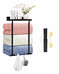 Colgador De Toalla Grados Baño Retráctil Acero Inoxidable  - Miniatura 1