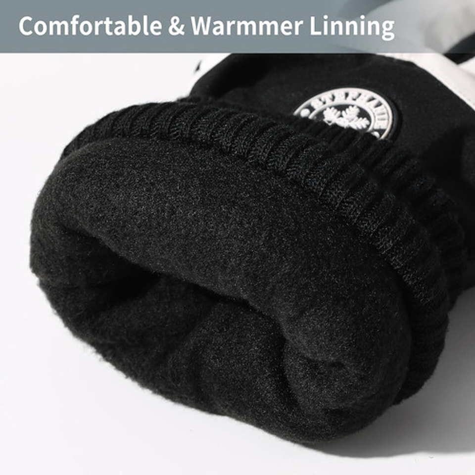 Guantes Invierno Con Pantalla Táctil Para Moto Impermeables 7