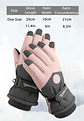 Guantes Invierno Con Pantalla Táctil Para Moto Impermeables - Miniatura 15