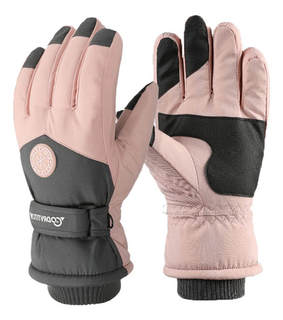 Guantes Invierno Con Pantalla Táctil Para Moto Impermeables 16