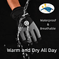 Guantes Invierno Con Pantalla Táctil Para Moto Impermeables - Miniatura 23