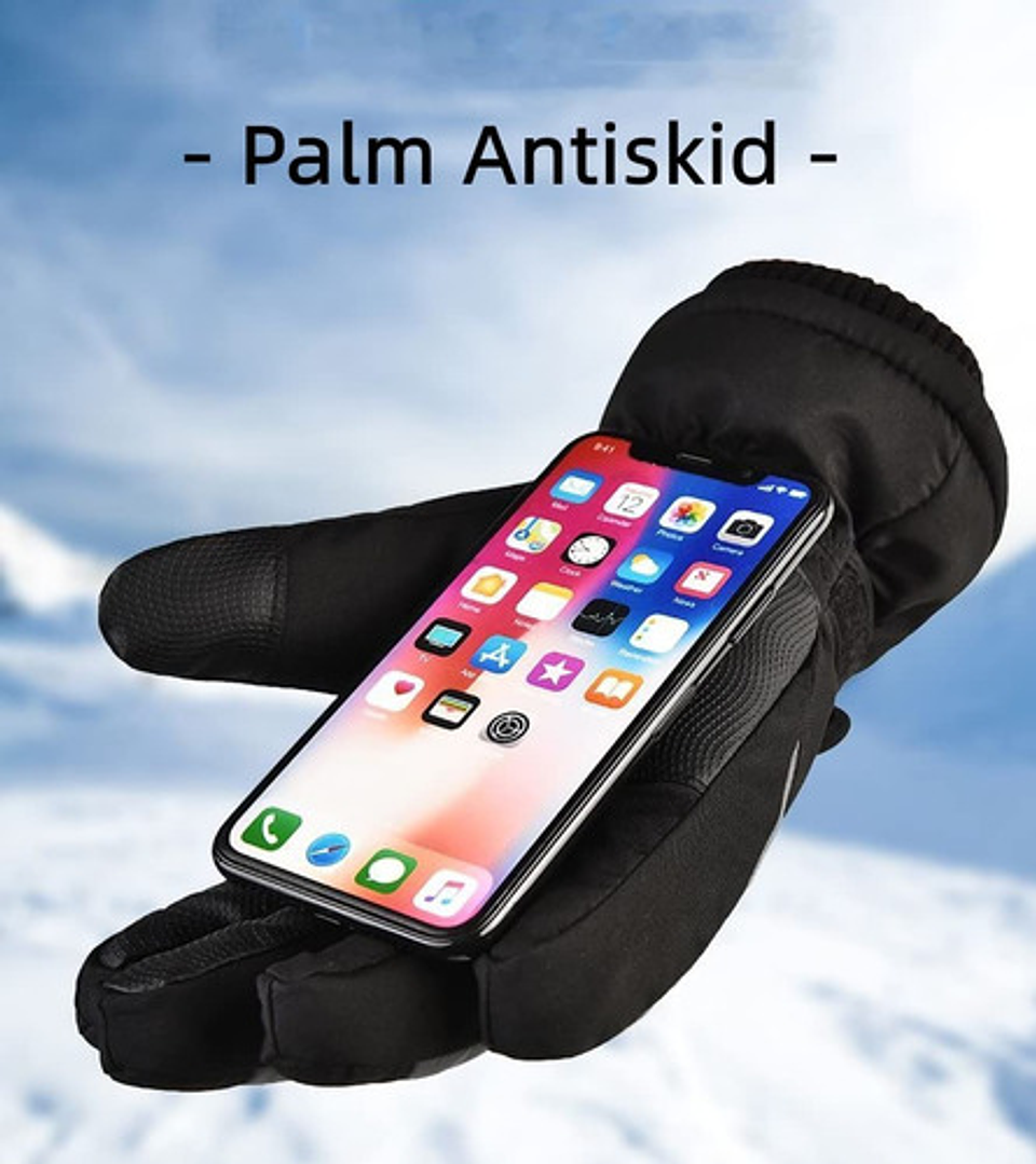 Guantes Invierno Con Pantalla Táctil Para Moto Impermeables 25