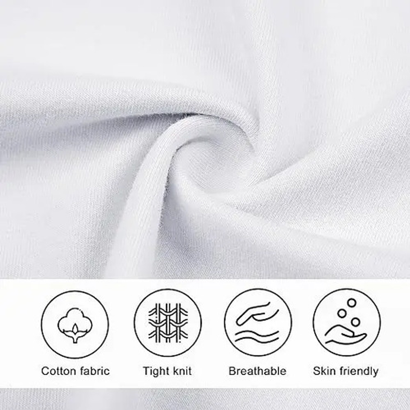 Pack 3 Camisetas Niños Blancas Algodón Con Bambú Manga Larga 4