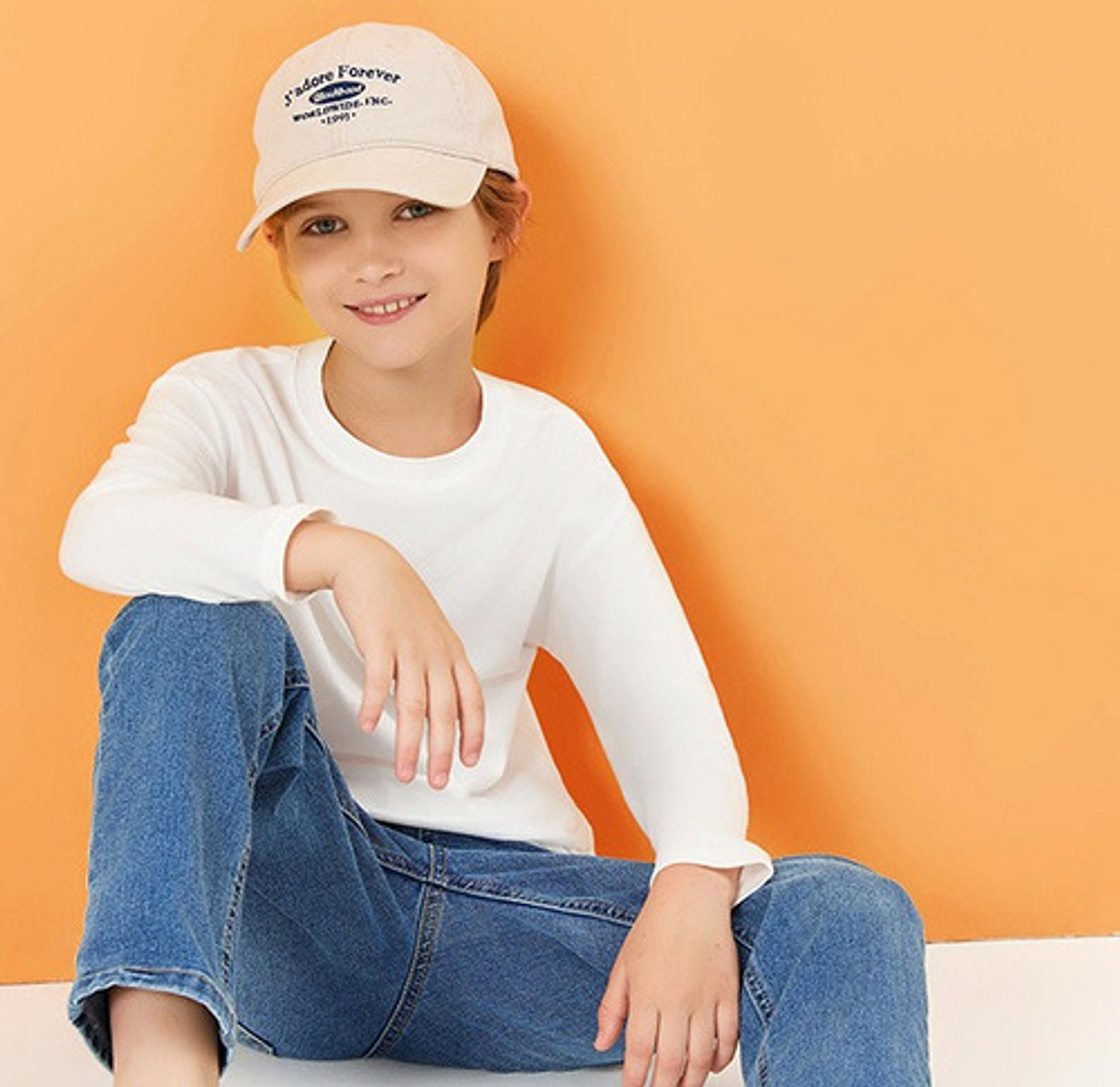 Pack 3 Camisetas Niños Blancas Algodón Con Bambú Manga Larga 27