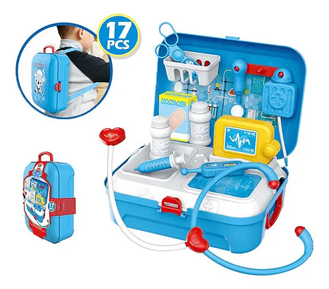 Maletin Doctor De Juguete, Set Medico Doctor Niños