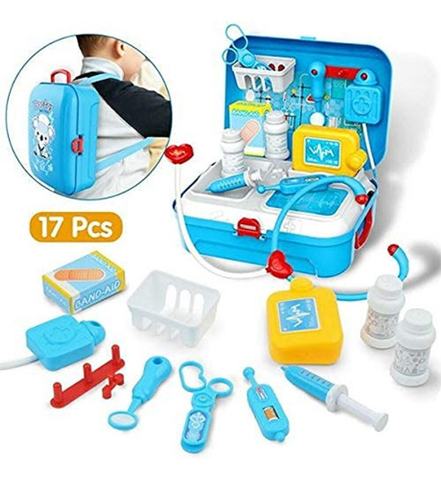 Maletin Doctor De Juguete, Set Medico Doctor Niños 3