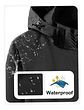 Chaqueta Corta Viento Termica Impermeable Outdoor Hombre - Miniatura 1