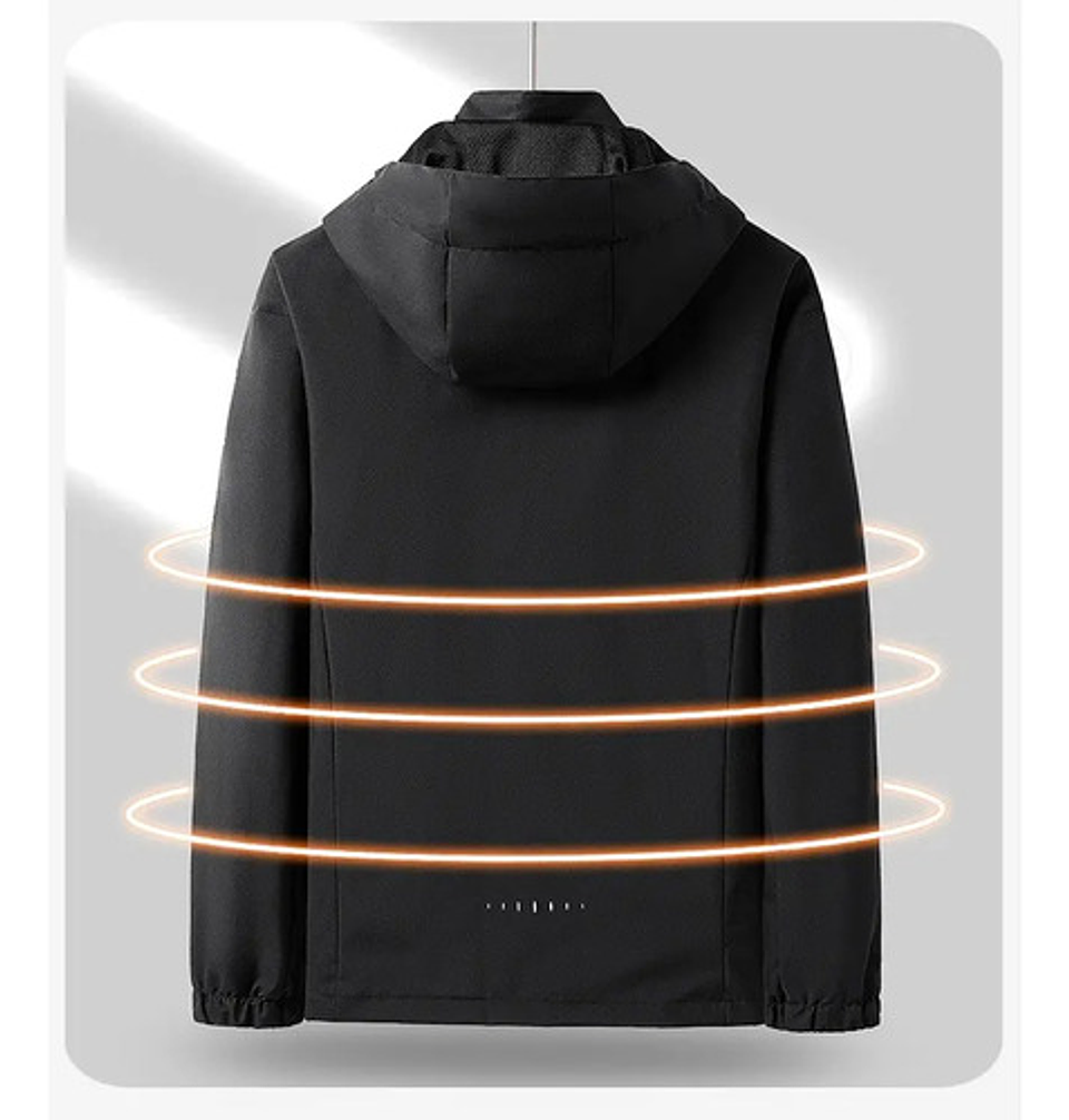 Chaqueta Corta Viento Termica Impermeable Outdoor Hombre 4