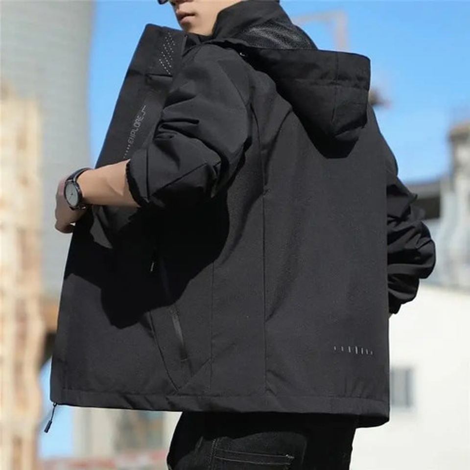 Chaqueta Corta Viento Termica Impermeable Outdoor Hombre 5