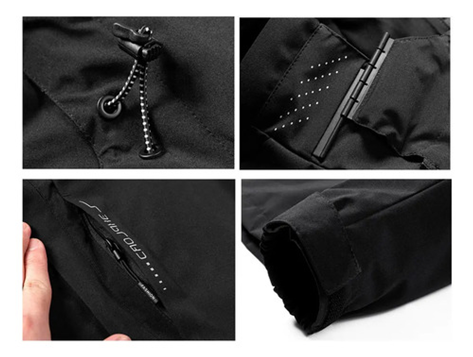 Chaqueta Corta Viento Termica Impermeable Outdoor Hombre 10