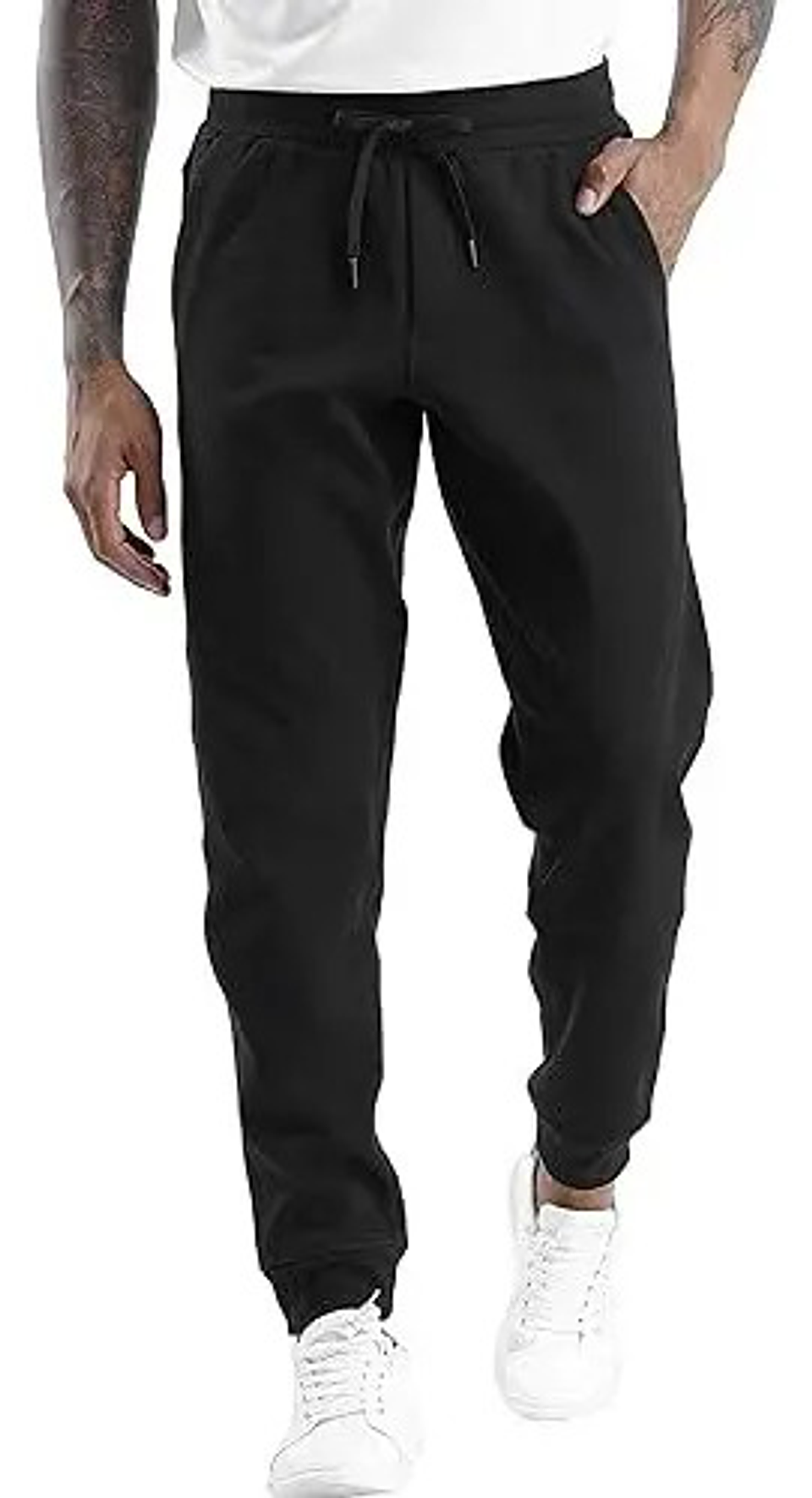 3x Pantalones Buzo Jogger Fit Deportivo Hombre Algodón 2