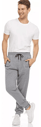 3x Pantalones Buzo Jogger Fit Deportivo Hombre Algodón - Miniatura 3