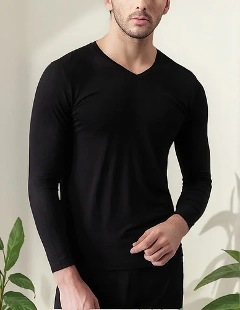 Pack 6 Camiseta Hombre Varón Bambú Sin Polar