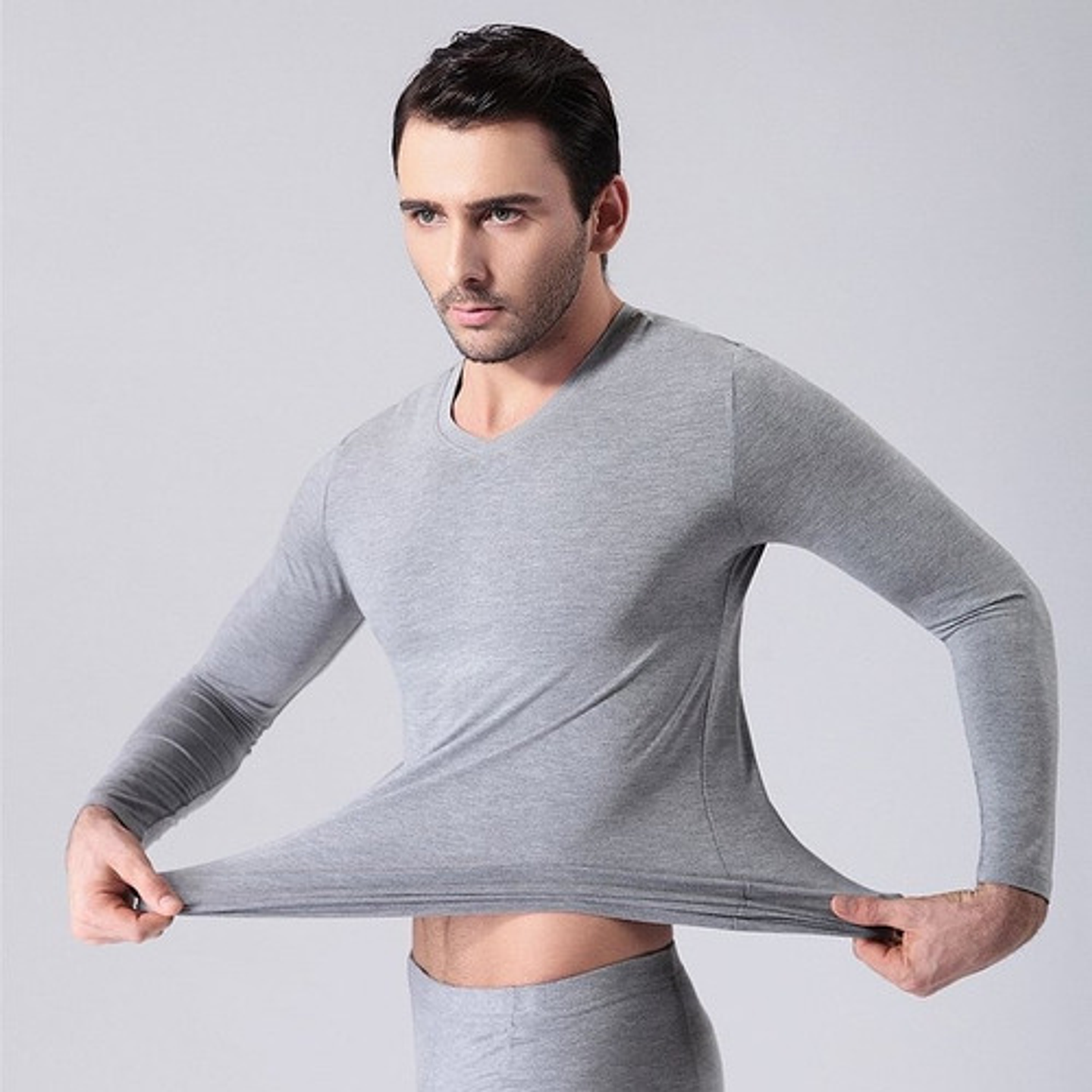 Pack 6 Camiseta Hombre Varón Bambú Sin Polar 10