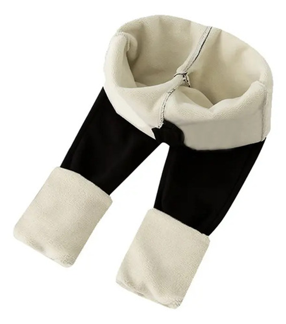 Calza Algodon Térmicas Forrada Con Polar Para Invierno 1