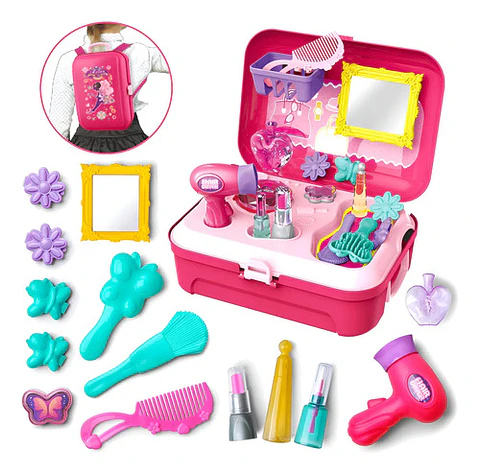 Kit Juguetes De Maleta Maquillaje Cosmético