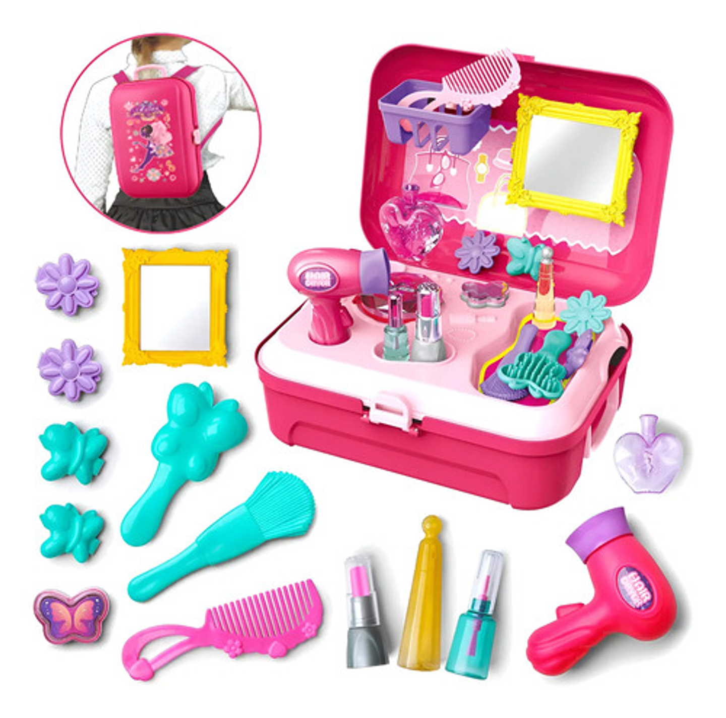 Kit Juguetes De Maleta Maquillaje Cosmético 1