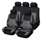 Funda Cubre Asiento Automovil Universal Premium 9 Piezas - Miniatura 1