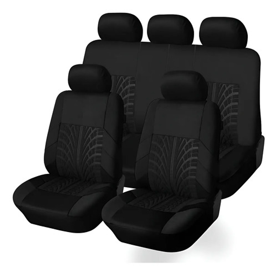 Funda Cubre Asiento Automovil Universal Premium 9 Piezas 8