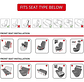 Funda Cubre Asiento Automovil Universal Premium 9 Piezas - Miniatura 11