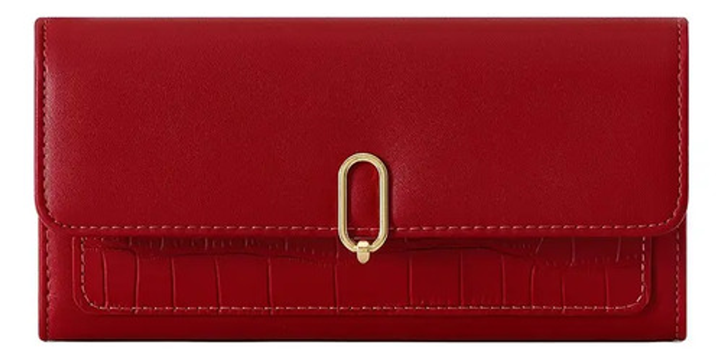 Billetera Con Porta Tarjetas Protección Rfid Para Mujer 9