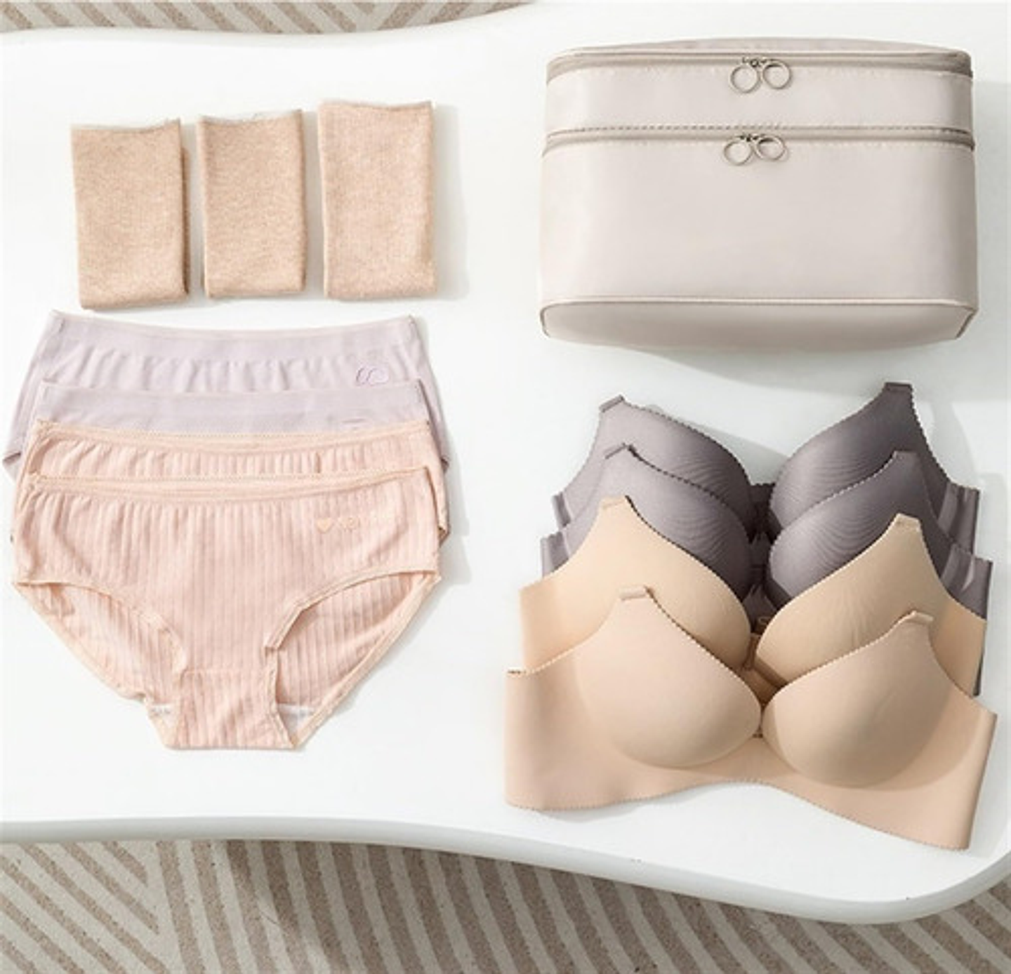 Organizador De Ropa Interior Organizadora Viaje Impermeable 28
