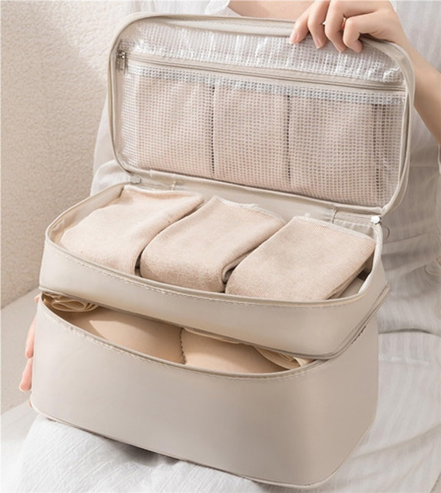 Organizador De Ropa Interior Organizadora Viaje Impermeable 33