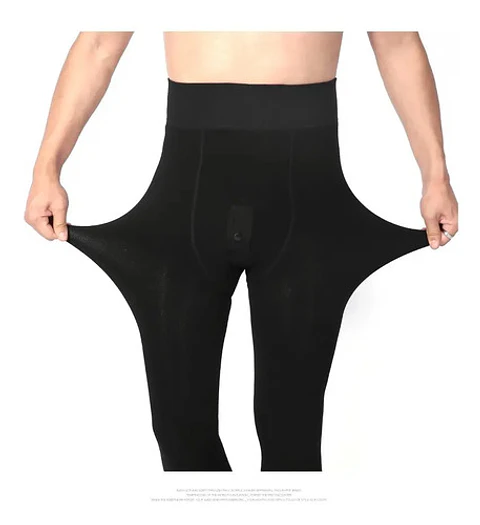 Pack 2 Calzas Polar Hombre . Con Bamboo . Elástico Y Elegant