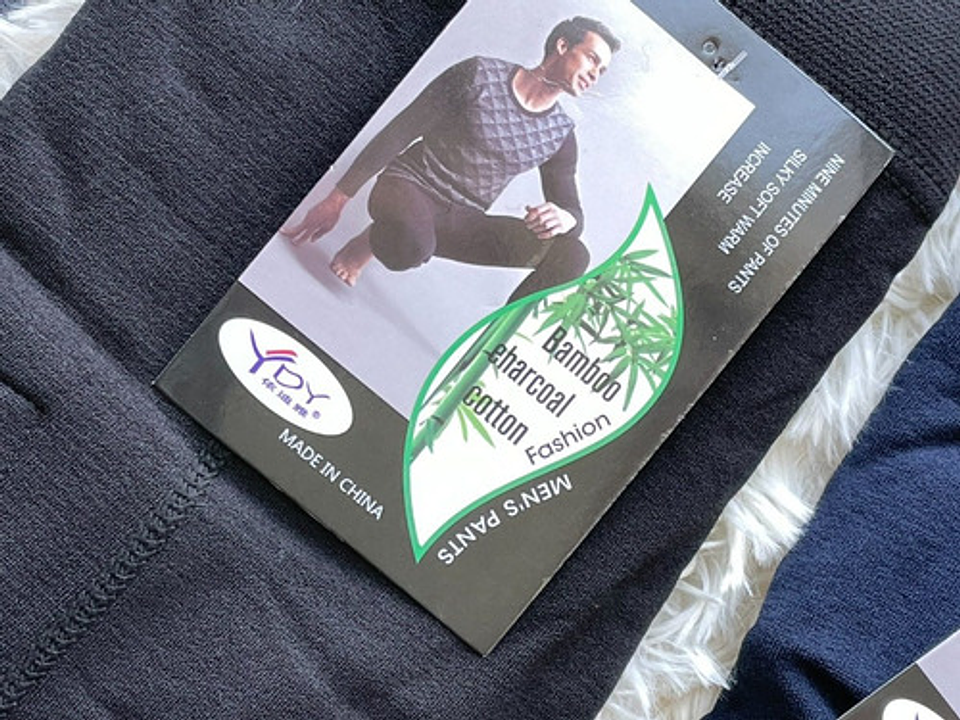 Pack 2 Calzas Polar Hombre . Con Bamboo . Elástico Y Elegant 5