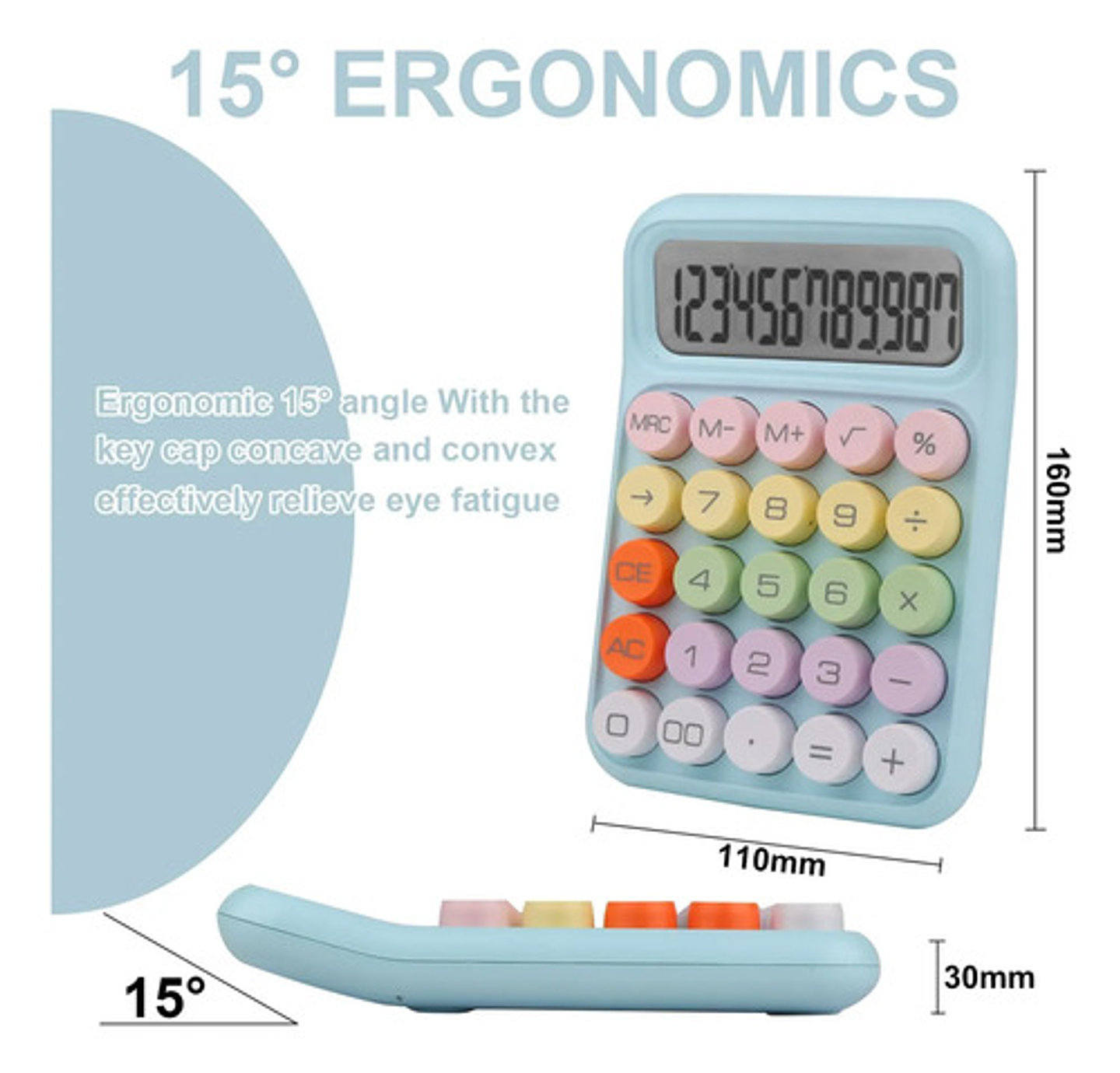 Calculadora Científica Inteligente 240 Funcional 12 Digito 11