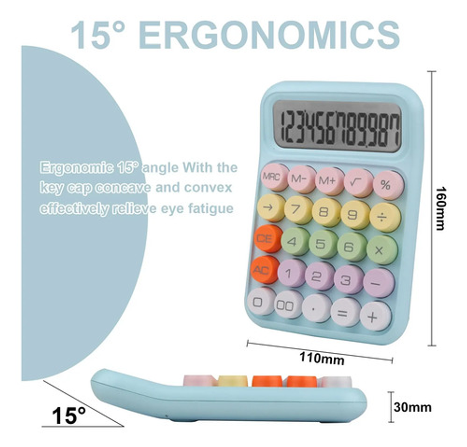 Calculadora Científica Inteligente 240 Funcional 12 Digito 11