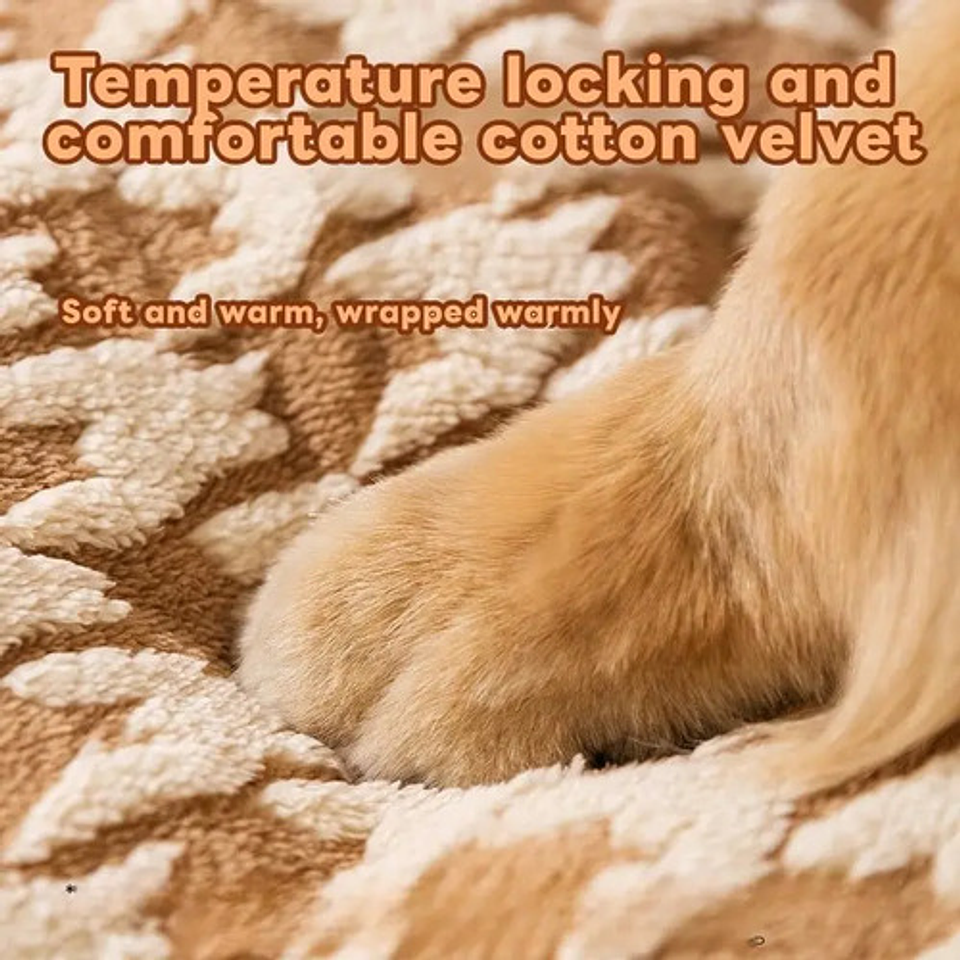 Cama Mascotas Felpa Suave Casa Iglu Cueva Gatos Perros 5