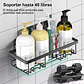 Organizador De Ducha Repisa Baño Adhesivo Set 8 Inoxidable - Miniatura 6