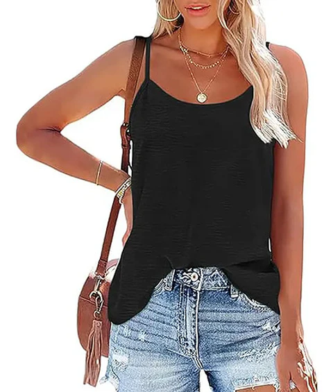 Pack 6 Camiseta Sin Mangas Para Mujer Fibra Bambú Camisola