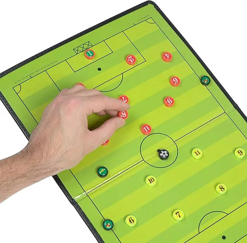 Pizarra Táctica De Fútbol Tablero De Entrenamiento Magnética 3