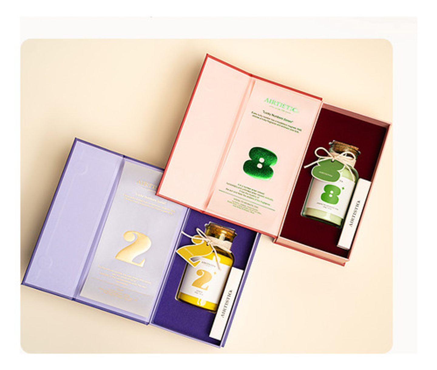 Vela Aromática 200g En Frasco Decoración Set De Regalo 8